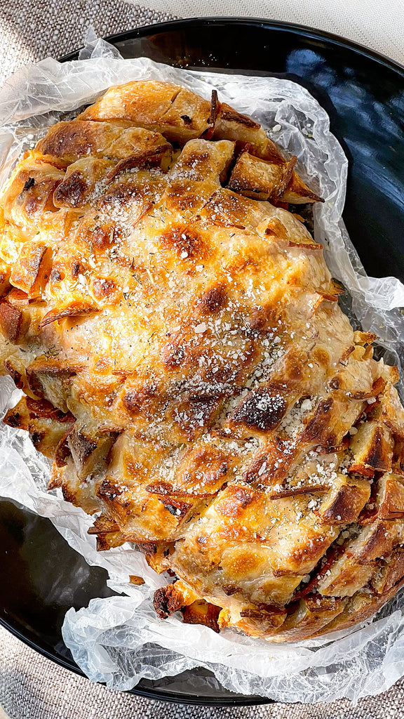 Pepperoni Pizza Pull-Apart Bread Recipe