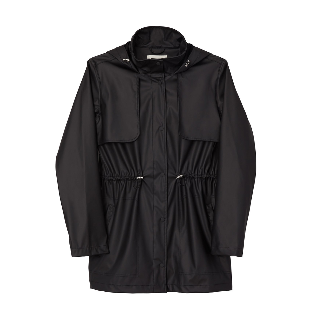 Alexis Rain Jacket - Black - Friend & Faux