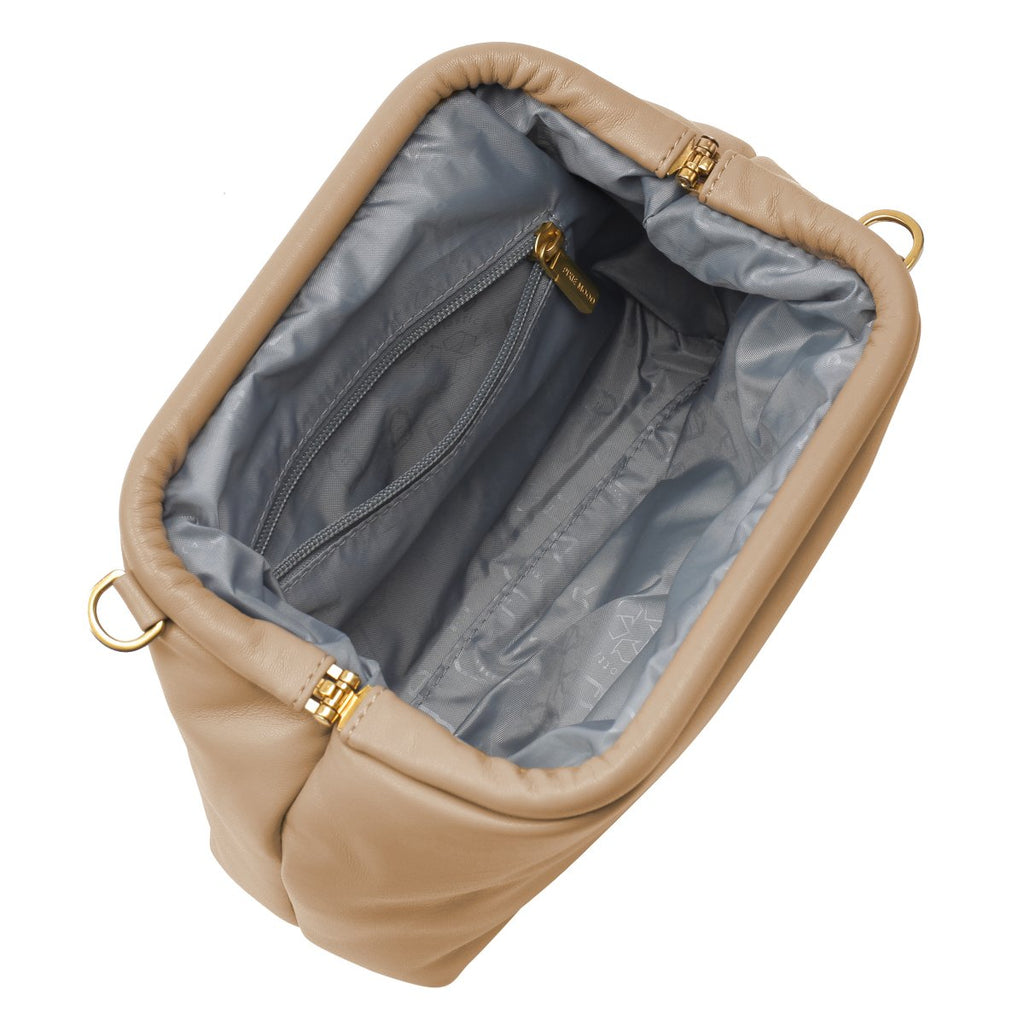 Bubbly Clutch - Sand - Friend & Faux